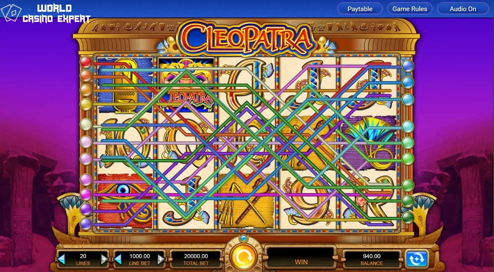 Cleopatra Erfahrungen: Spielautomat von IGT | World Casino Expert Deutschland - 1