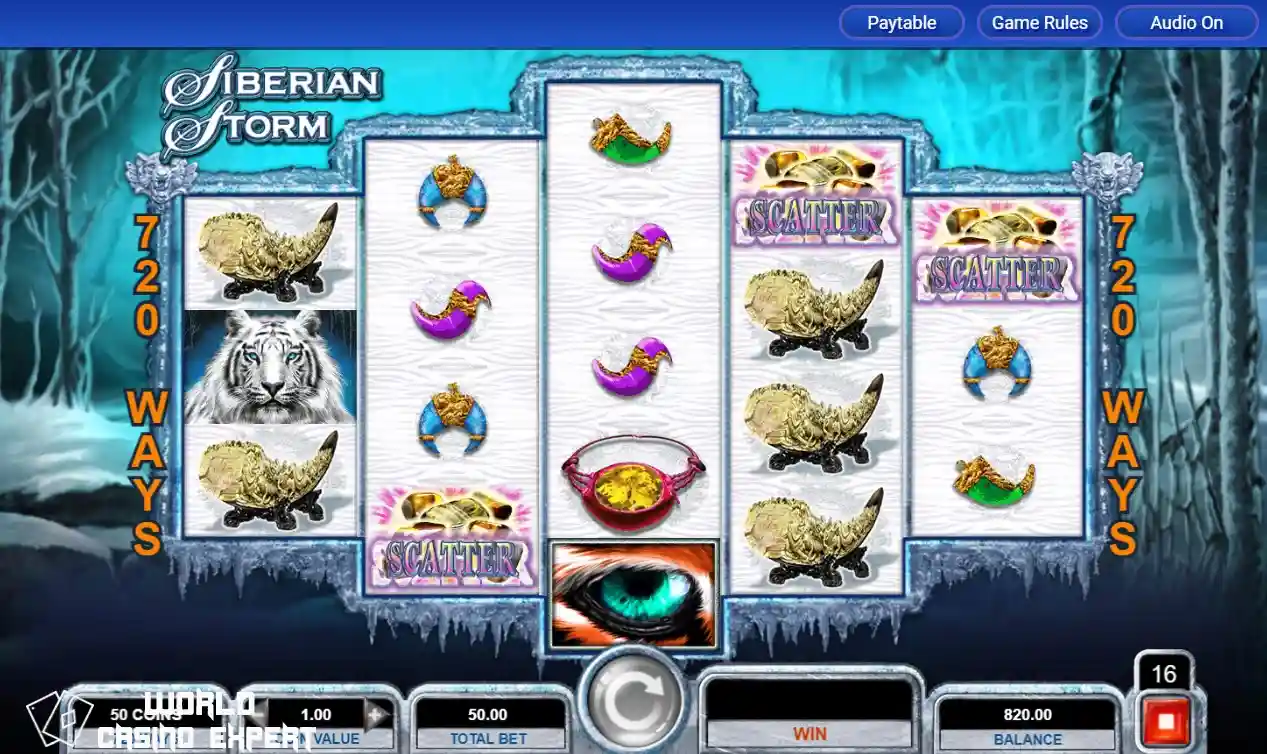 Symbole am Siberian Storm Slot | Deutschland World Casino Expert