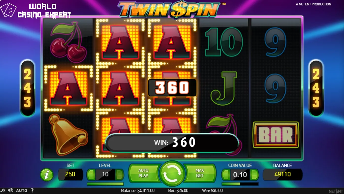Spielsymbole Twin Spin | World Casino Expert Deutschland