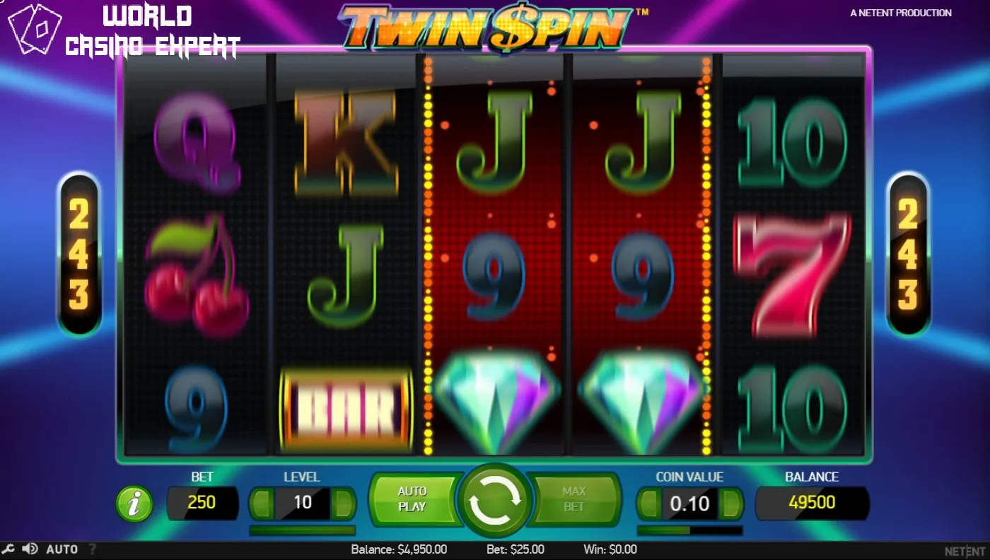 Wie spielt man den Twin Spin Slot | World Casino Expert Deutschland