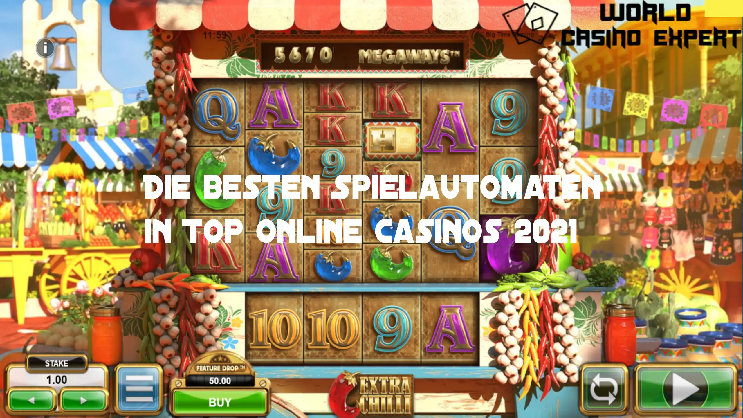 Die besten Spielautomaten in Top Online Casinos 2021 | World Casino Expert Germany