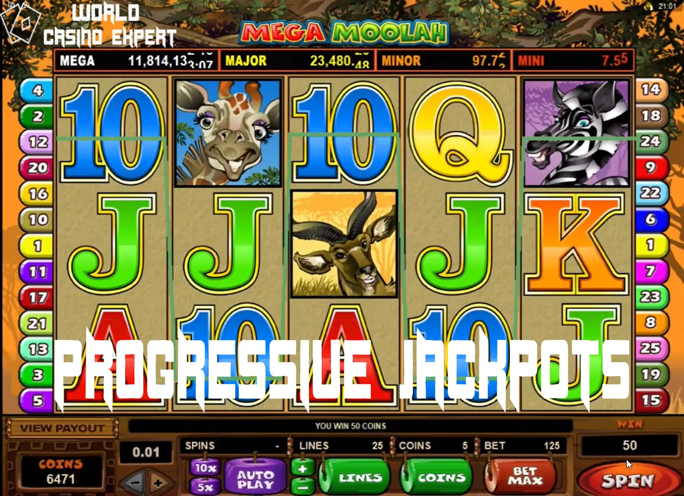 Progressive Jackpots als eine Möglichkeit, große Gewinne zu erzielen | World Casino Expert Deutschland