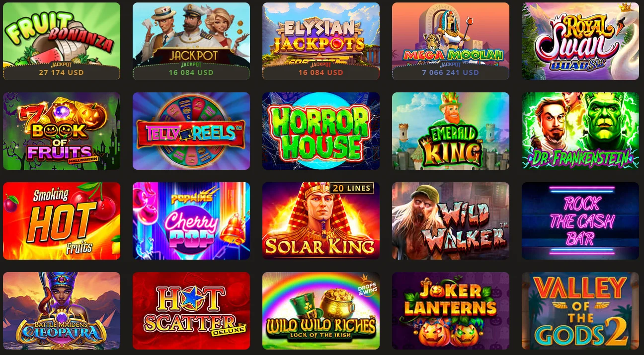 Tischspiele und Online-Slots im Casino PlayFortune