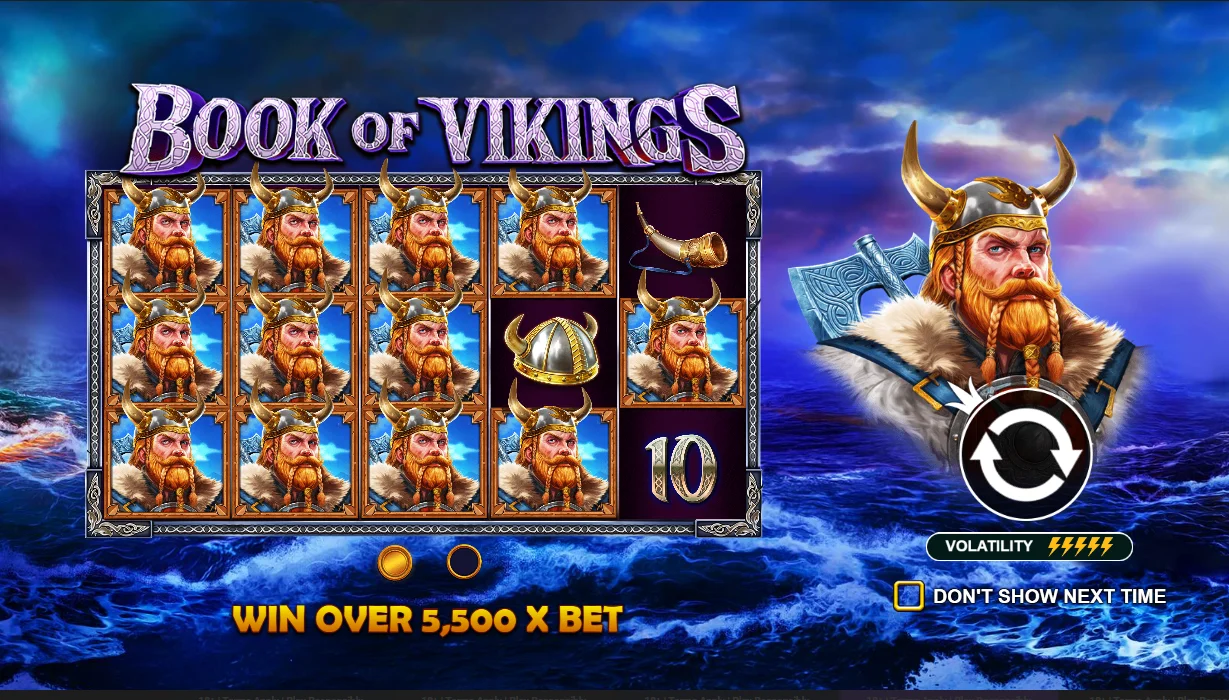 ScreenShot Slot Book of Vikings